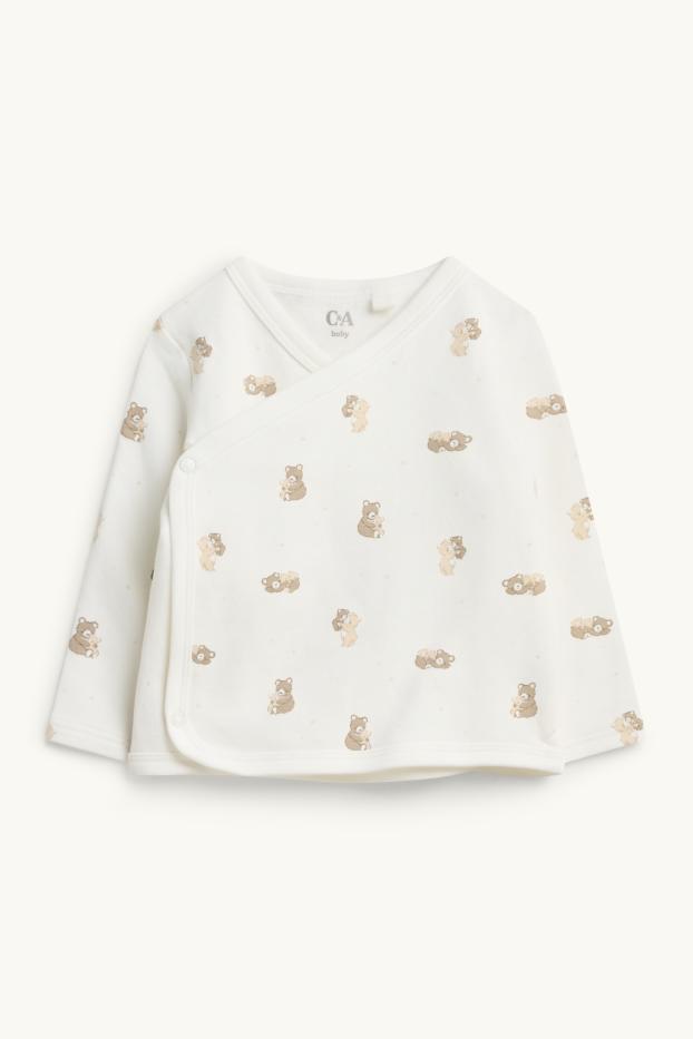 Unisex - Teddybär - Erstlings-Set - 4 teilig - beige