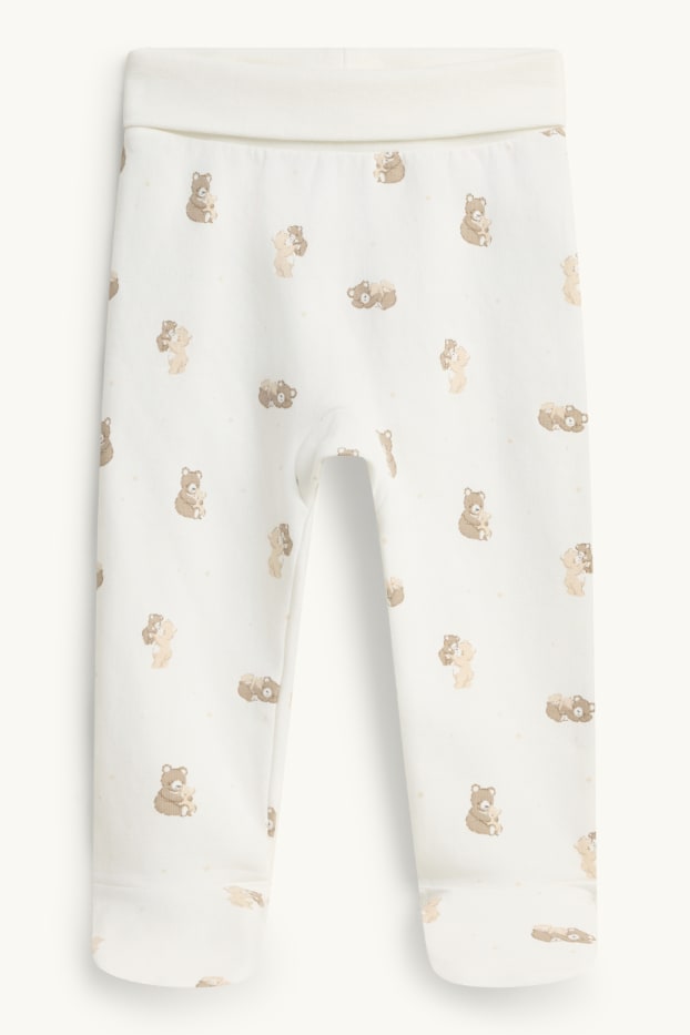 Unisex - Teddybär - Erstlings-Set - 4 teilig - beige