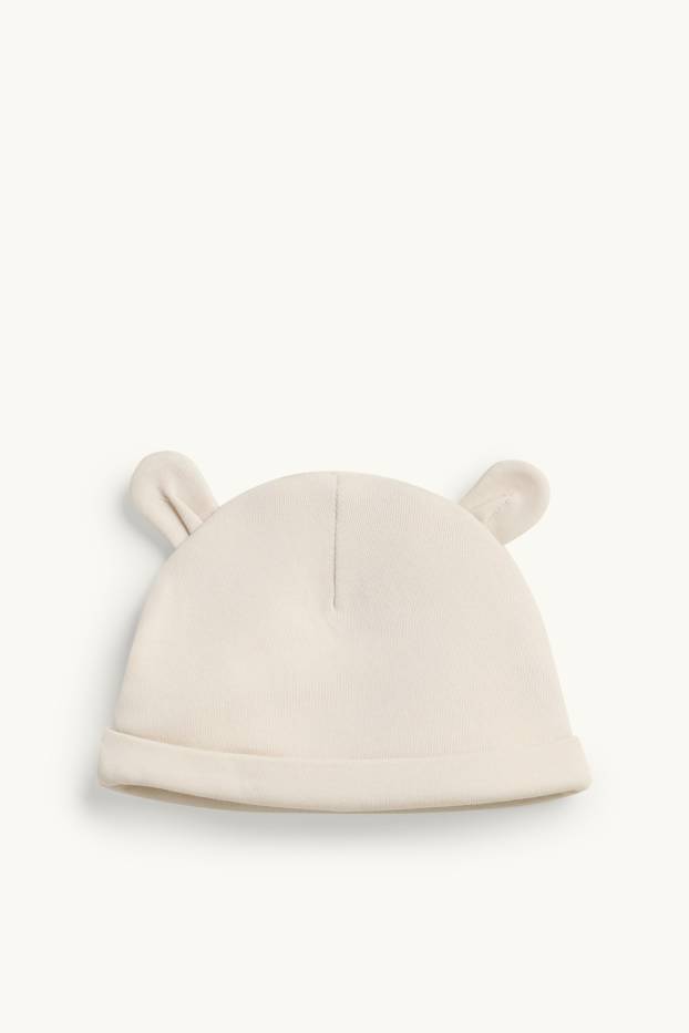 Unisex - Teddybär - Erstlings-Set - 4 teilig - beige