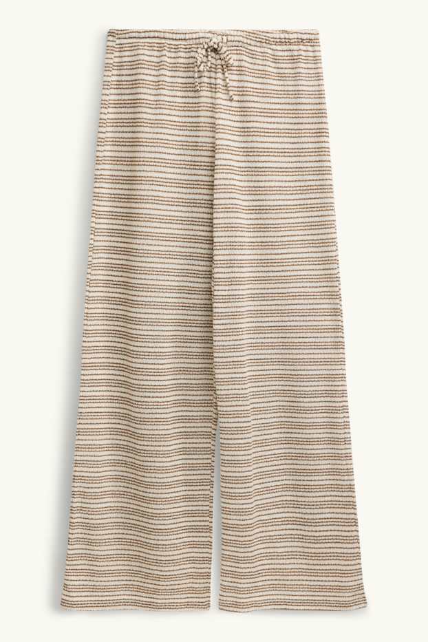 Femei - Pantaloni de trening - maro deschis