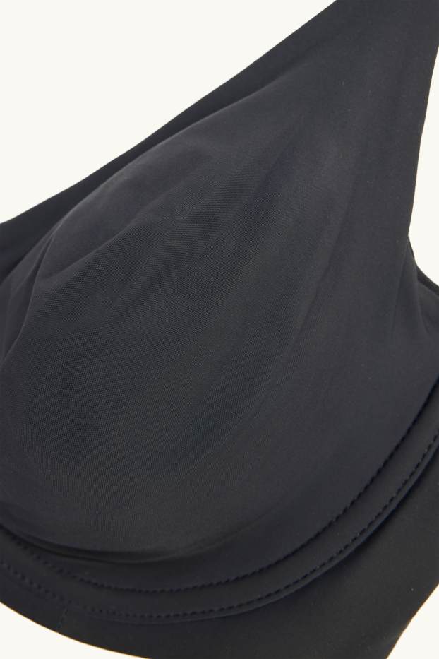 Dames - BH met beugels - FULL COVERAGE - LYCRA® - zwart