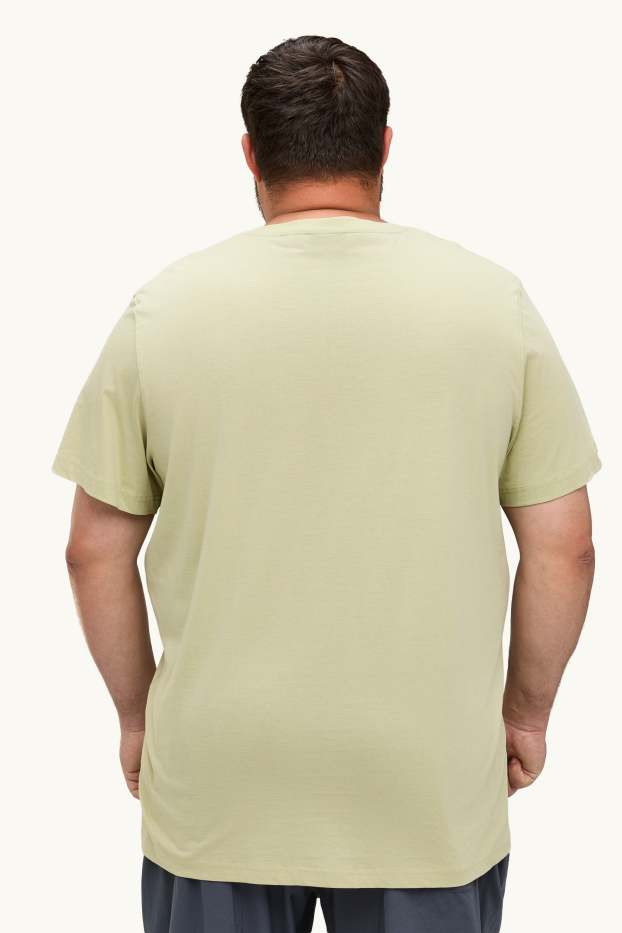Men - T-shirt - regular fit - green