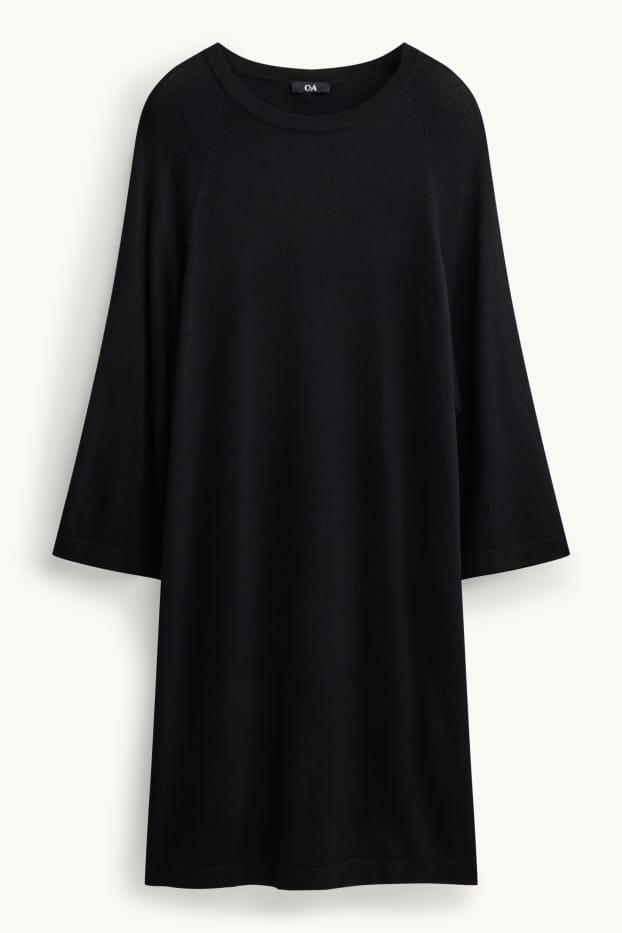 Donna - Vestito - straight fit - nero