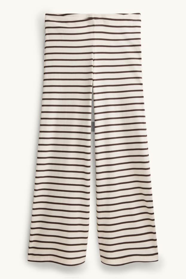 Women - Joggers - brown / cremewhite