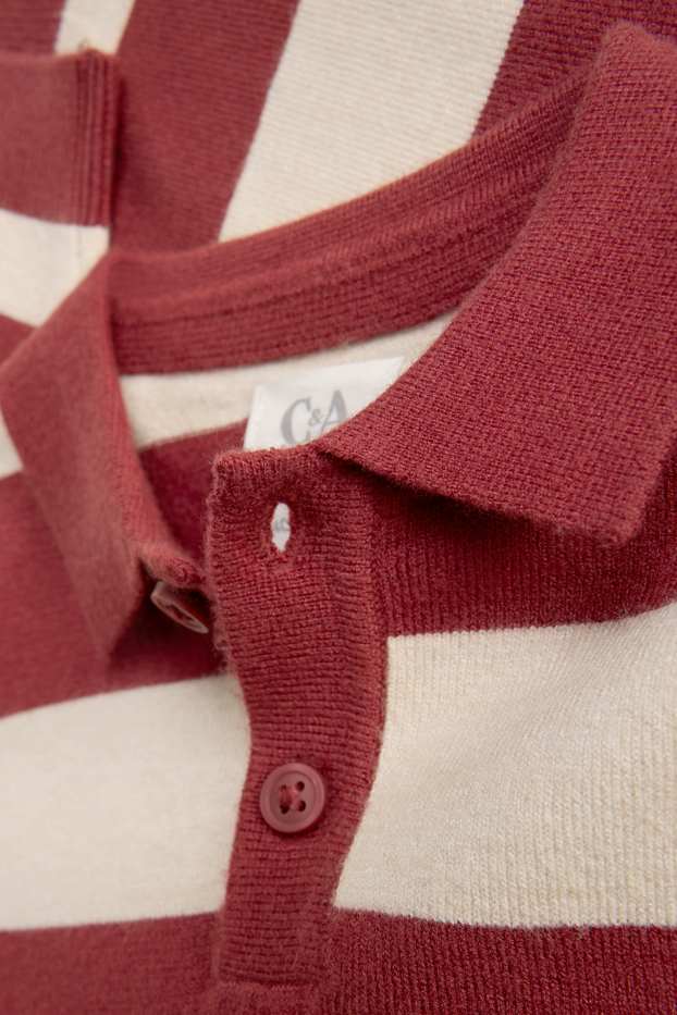 Baby Boys - Baby jumper - striped - red / beige