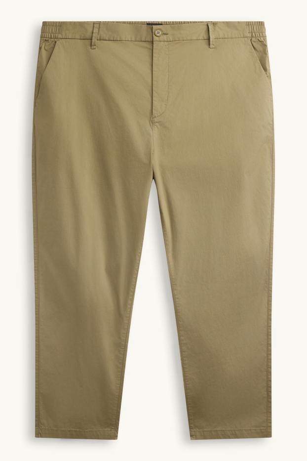 Herren - Chino - Tapered Fit - hellbraun