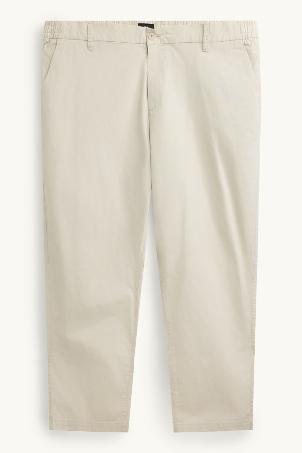 Men - Chinos - tapered fit - beige