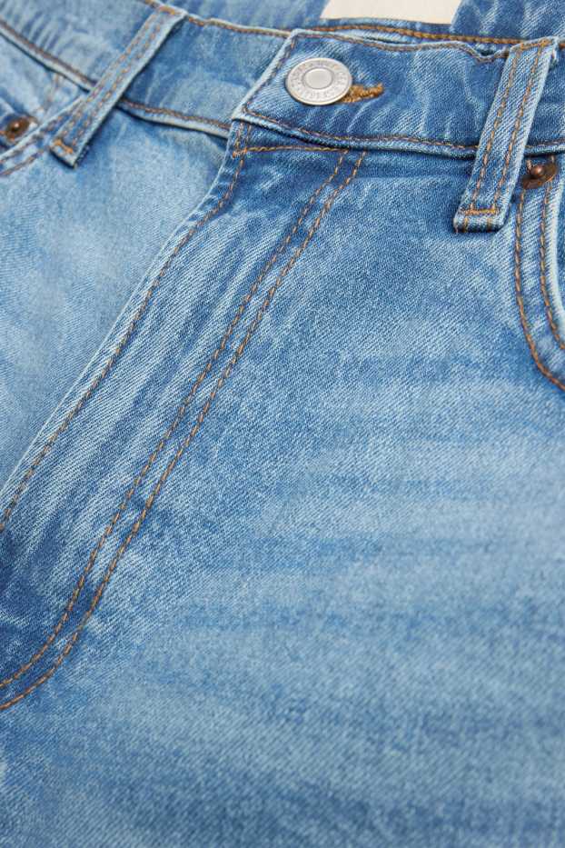 Hommes - Bermudas en jean - jean bleu