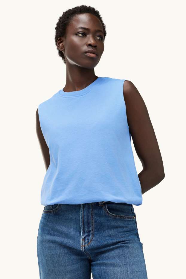 Femmes - Haut - bleu