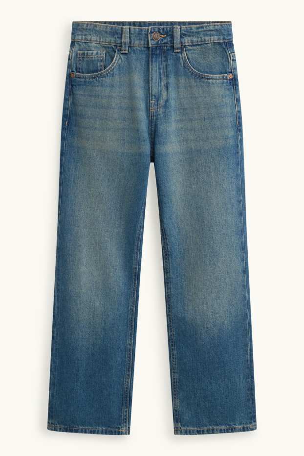 Nen - Loose jeans - texà blau