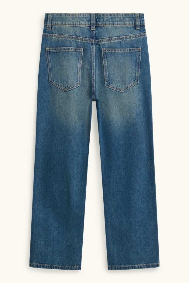 Nen - Loose jeans - texà blau