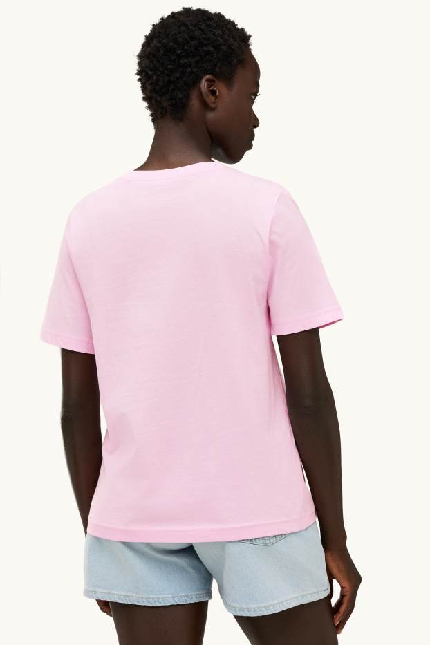 Damen - T-Shirt - Regular Fit - rosa