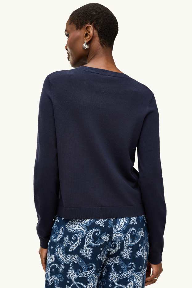 Women - Cardigan - dark blue