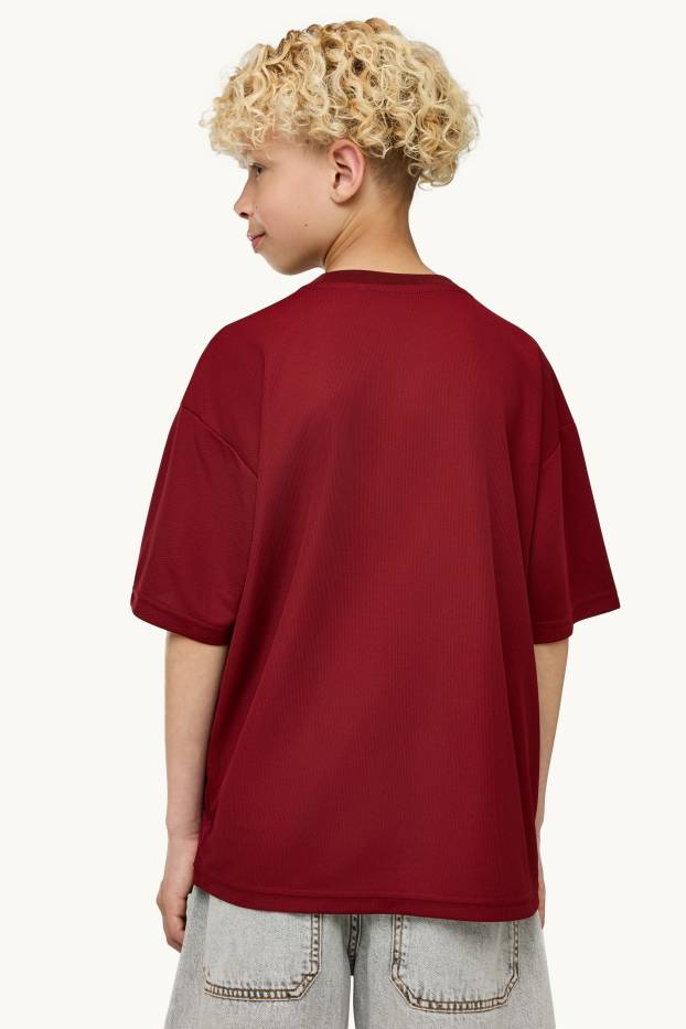 Children Boys - Multipack of 2 - short sleeve T-shirt - white / red