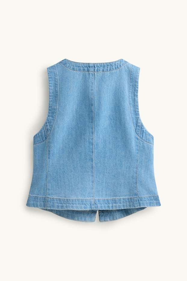Women - Denim blouse - denim-light blue