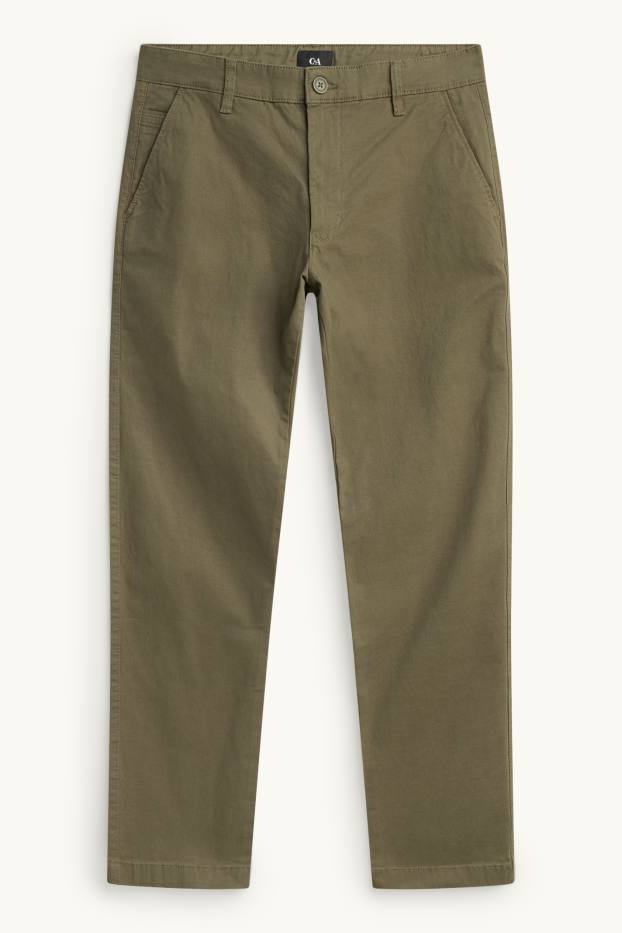 Men - Chinos - slim fit - khaki