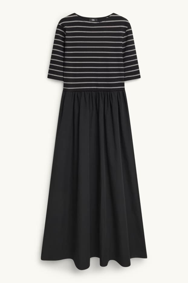 Femei - Rochie - negru / alb