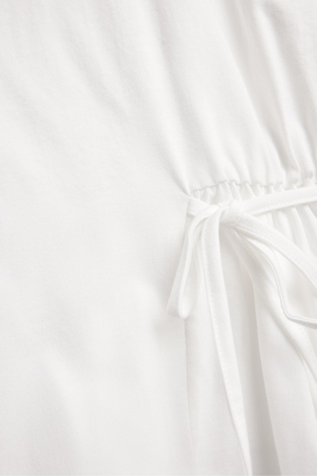 Femmes - T-shirt - relaxed fit - blanc