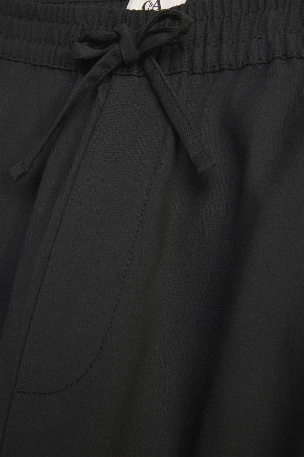 Unisex - Pantaloni - relaxed fit - nero
