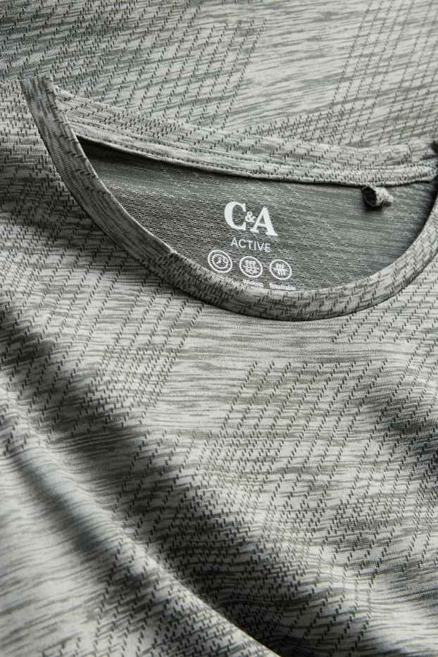 Men - Technical top - regular fit - gray-melange