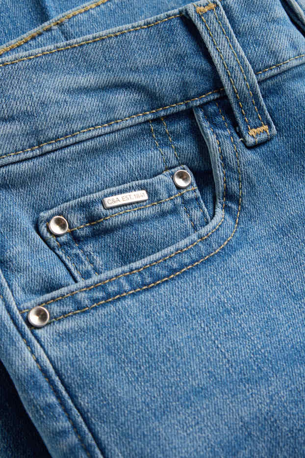 Damen - Flared Jeans - Mid Waist - LYCRA® - jeansblau