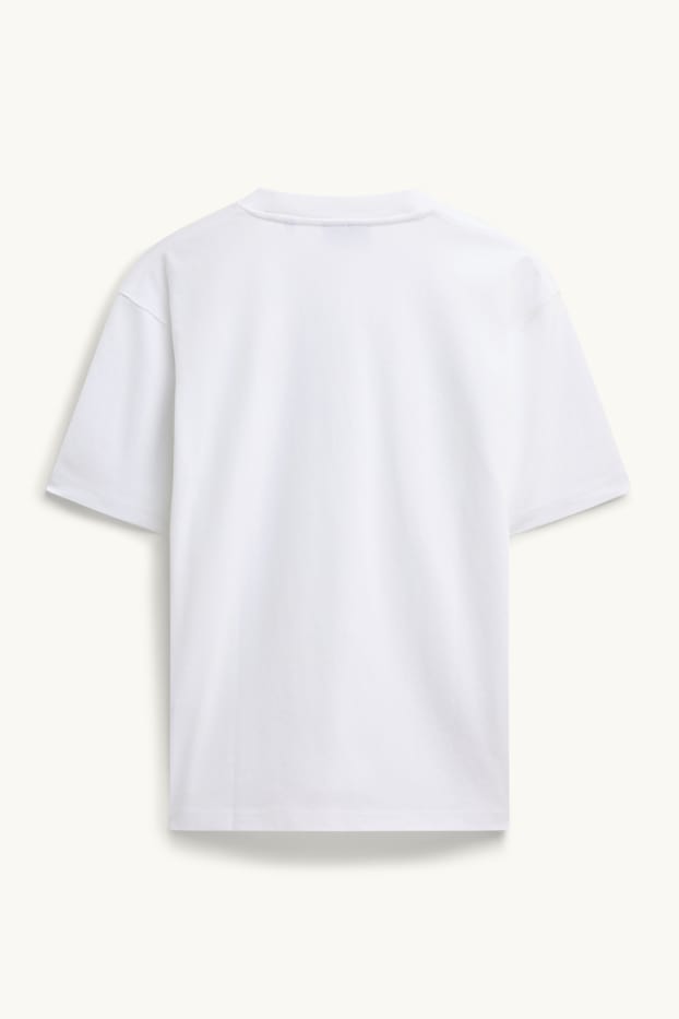 Uomo - T-shirt - relaxed fit - bianco