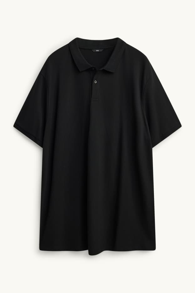 Hommes - Polo - regular fit - noir