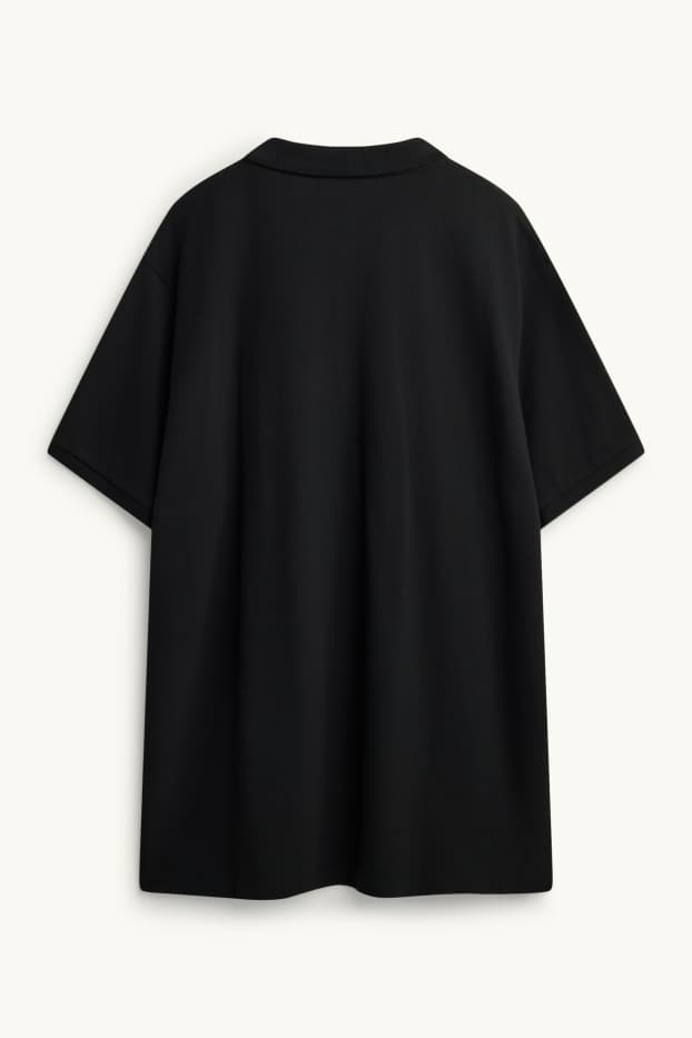 Hommes - Polo - regular fit - noir