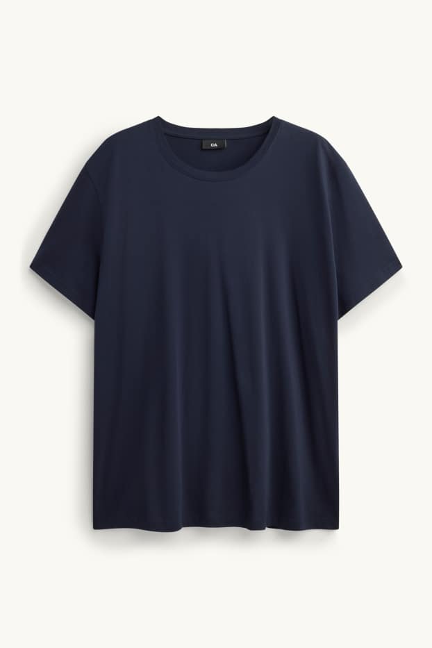 Herren - T-Shirt - Regular Fit - dunkelblau