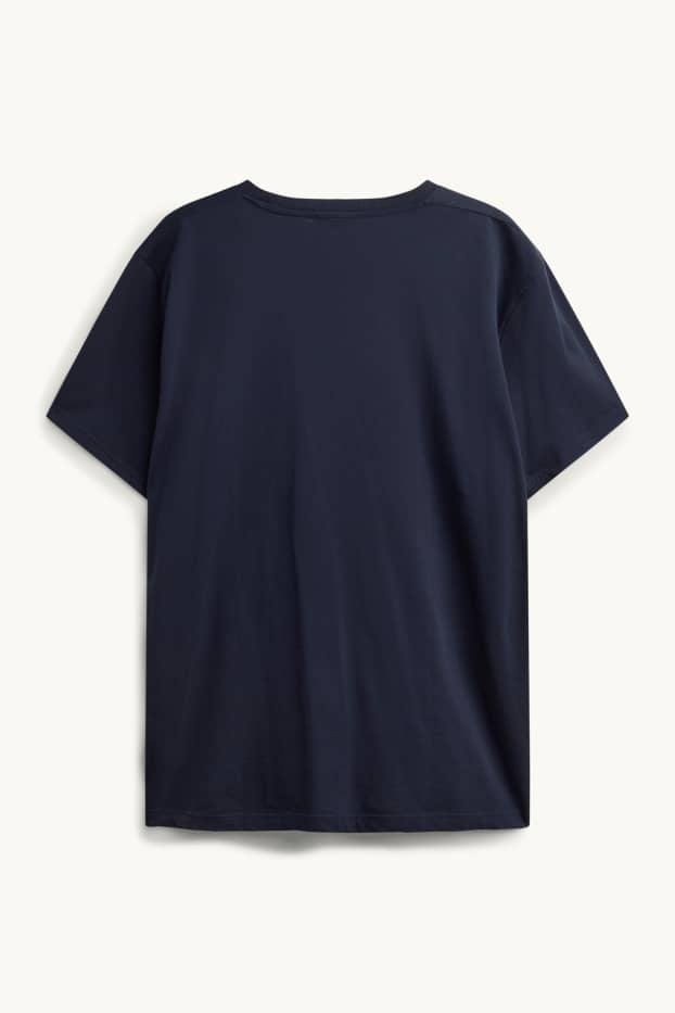 Herren - T-Shirt - Regular Fit - dunkelblau