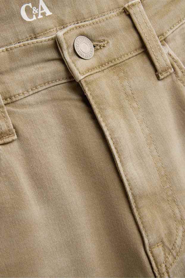 Men - Straight jeans - denim-brown
