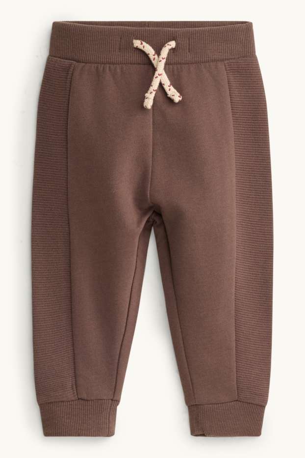 Miminka - chlapci - Medvídek Pú - outfit pro miminka - 2dílný - hnědá/béžová