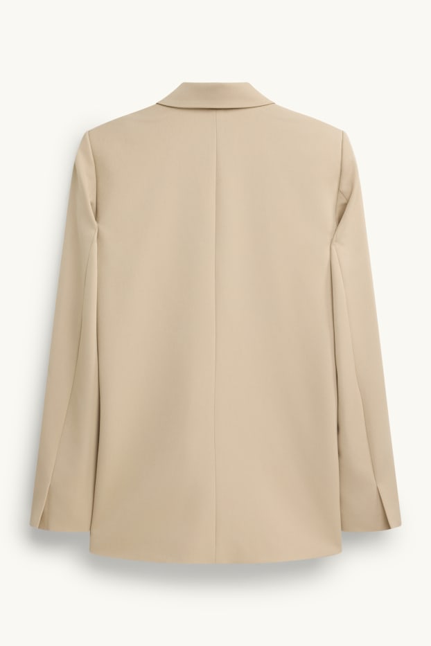 Dames - Business-blazer - regular fit - beige