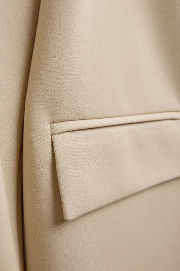 Dames - Business-blazer - regular fit - beige