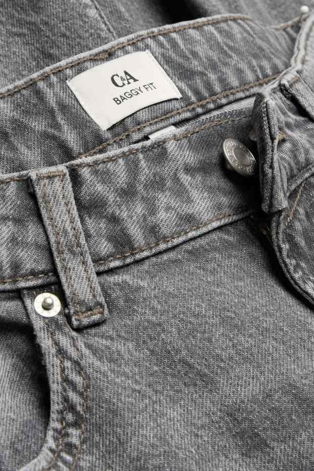Femmes - Baggy jean - mid waist - jean gris