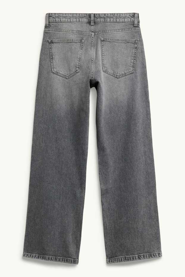 Femmes - Baggy jean - mid waist - jean gris