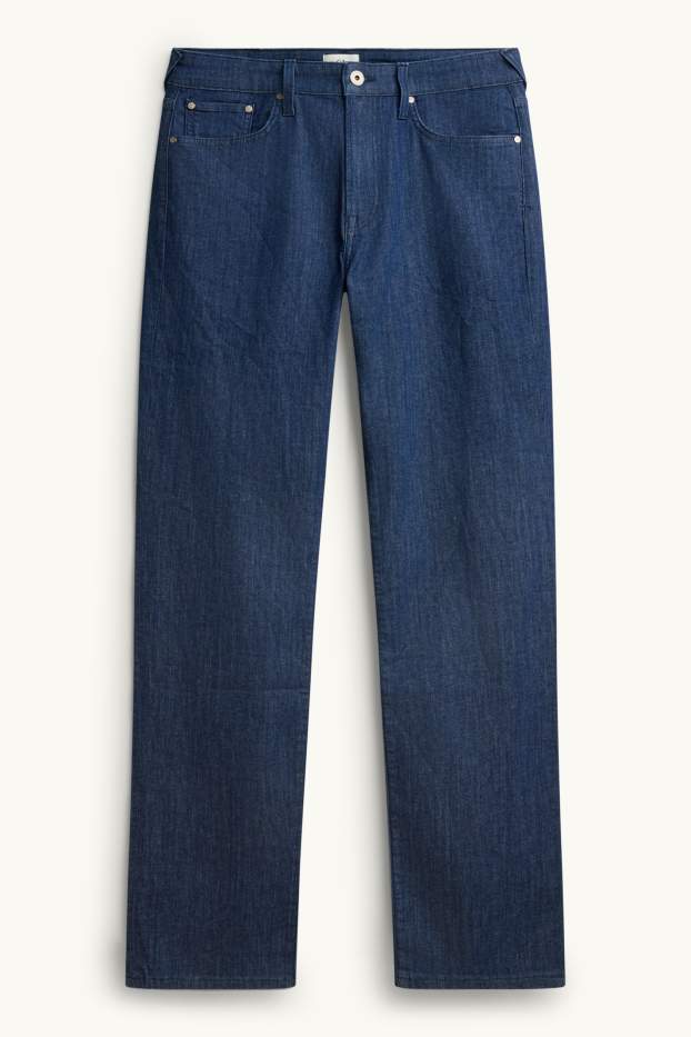 Herren - Straight Jeans - COOLMAX® - dunkeljeansblau