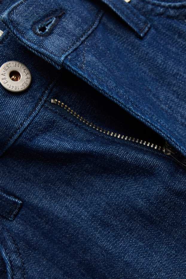 Herren - Straight Jeans - COOLMAX® - dunkeljeansblau
