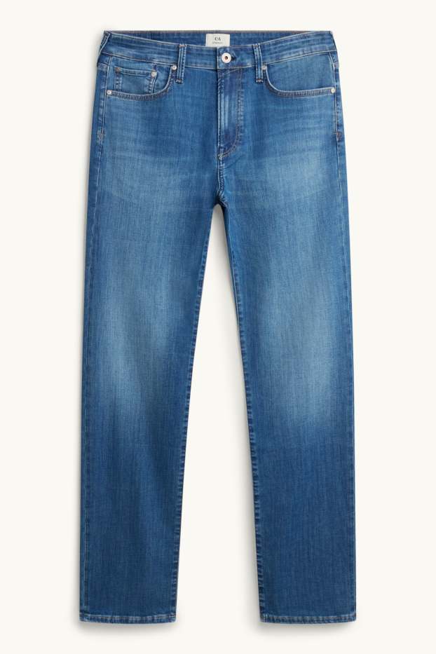 Herren - Straight Jeans - COOLMAX® - jeansblau