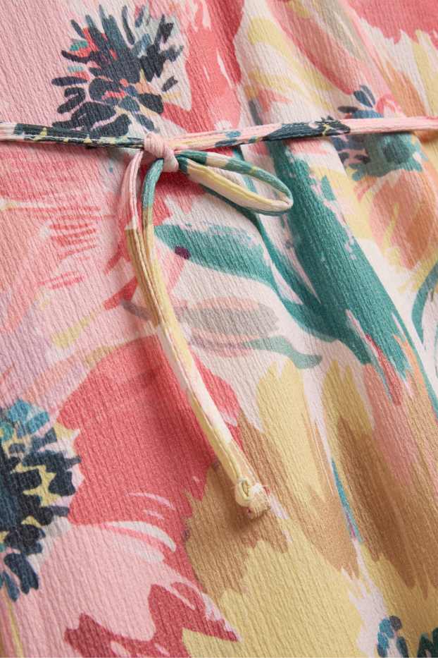 Women - Dress - rose / salmon