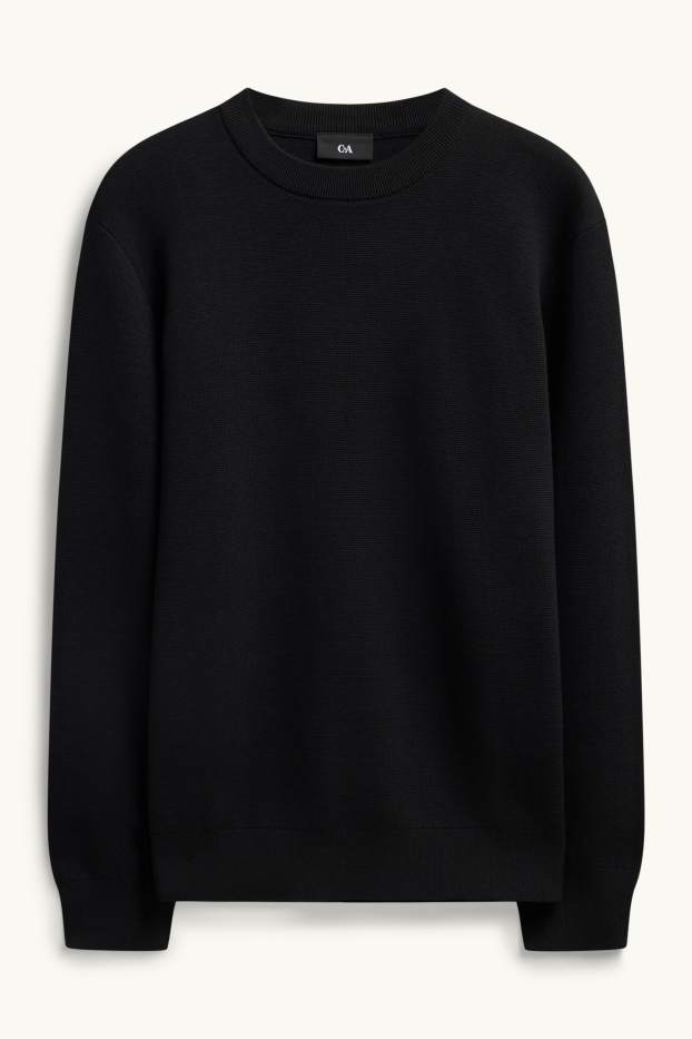 Hommes - Pull - noir