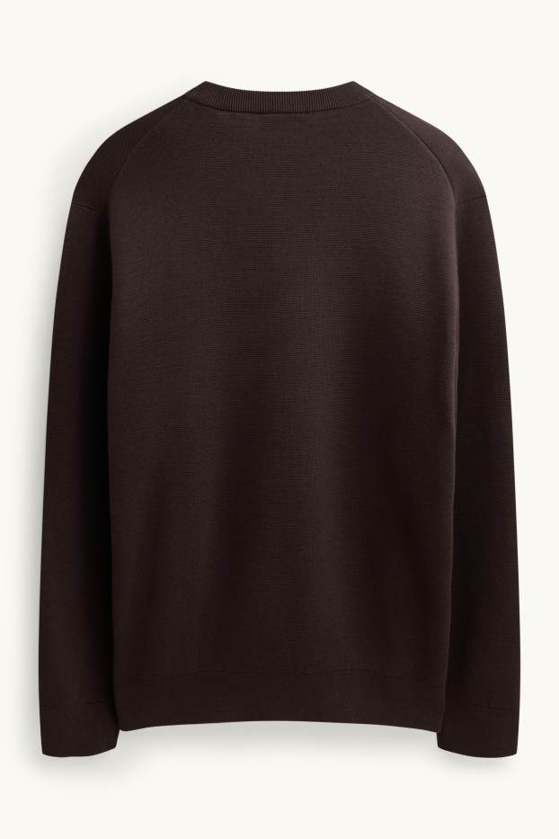 Men - Jumper - dark brown