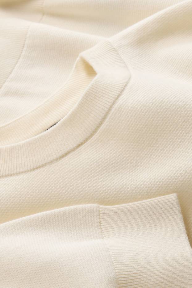 Men - Jumper - cremewhite