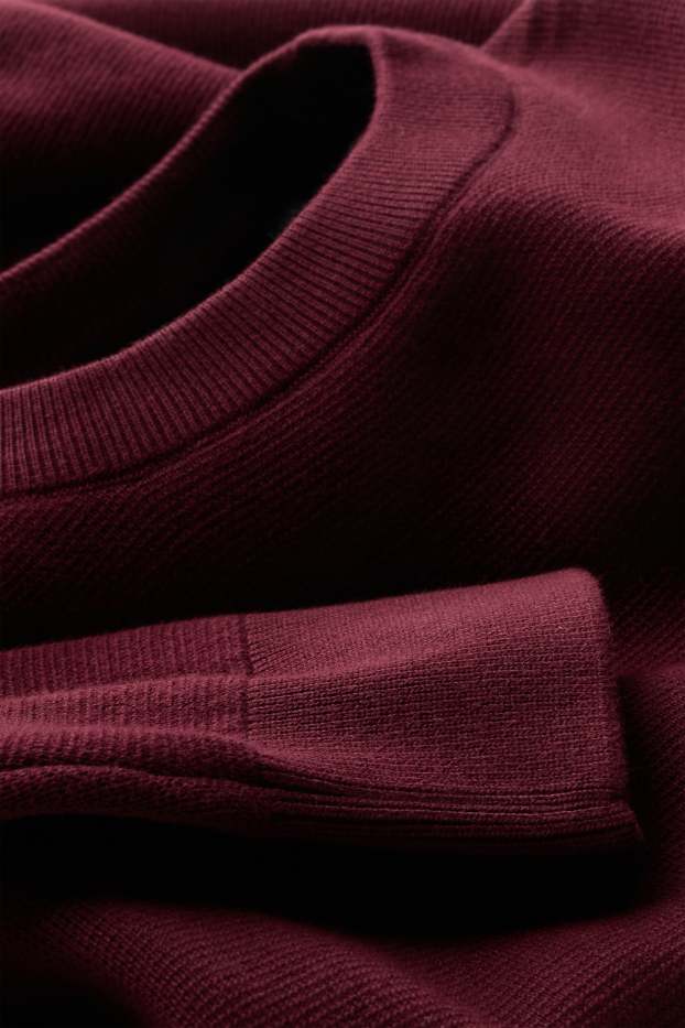 Hommes - Pull - bordeaux