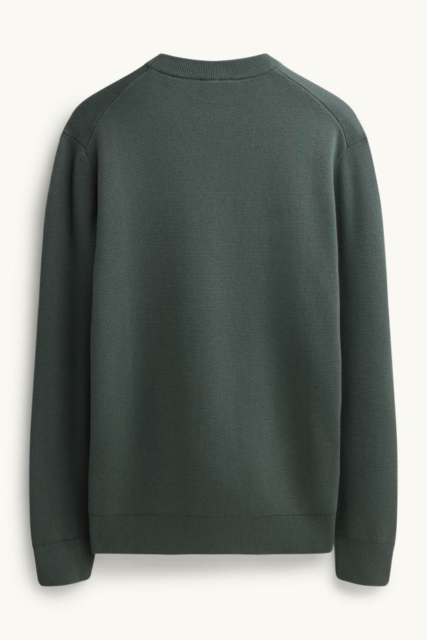 Uomo - Maglione - verde scuro
