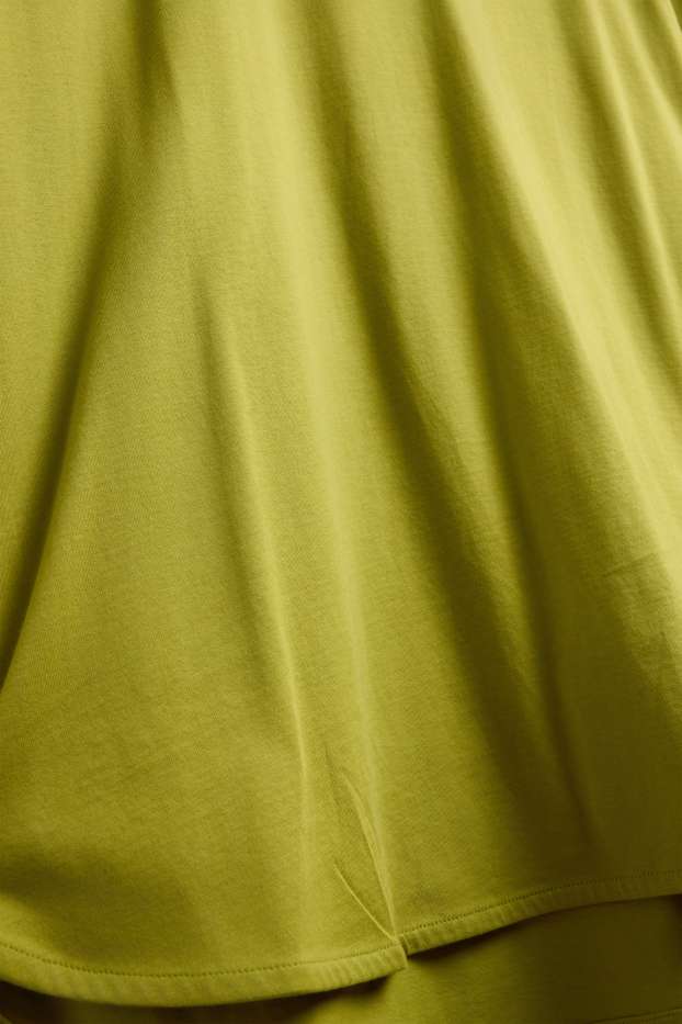 Damen - T-Shirt - Relaxed Fit - grün
