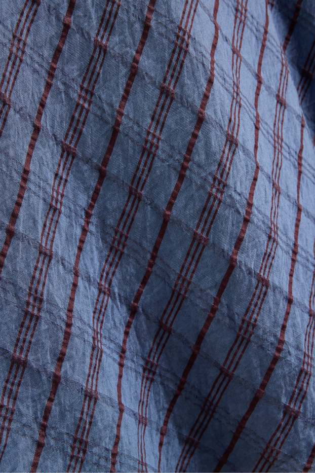Women - Skirt - patterned - blue