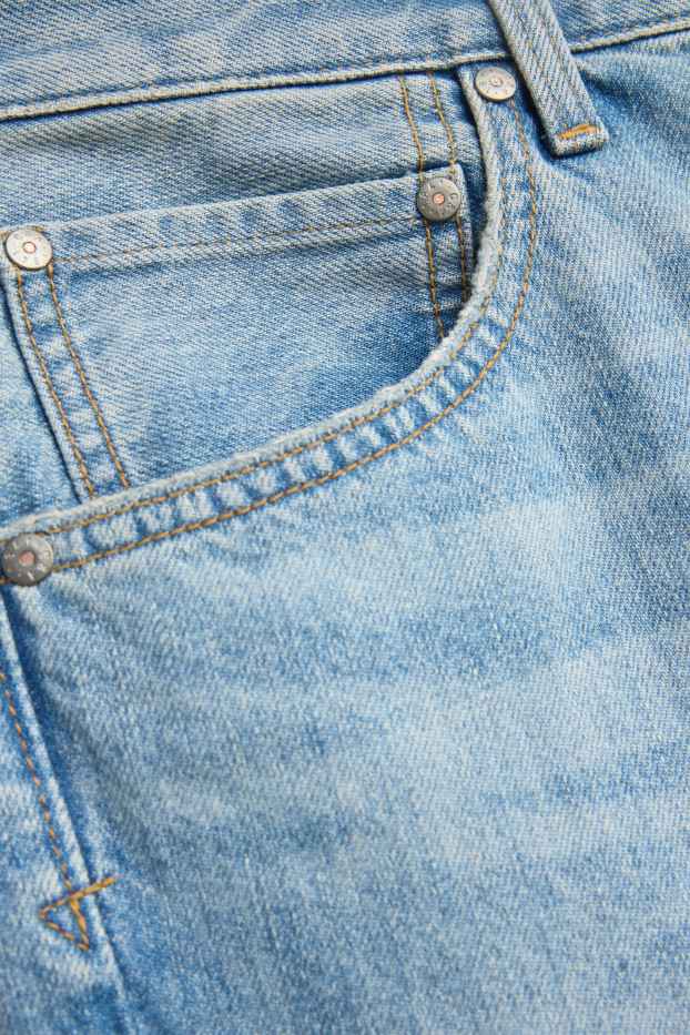 Herren - Relaxed Tapered Jeans - helljeansblau