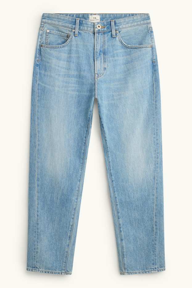 Herren - Relaxed Tapered Jeans - helljeansblau