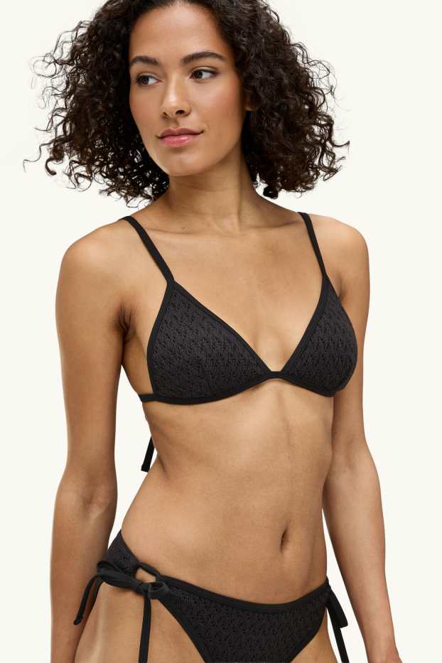 Dames - Bikinitop - voorgevormd - zonder beugels - LYCRA® XTRA LIFE™ - zwart